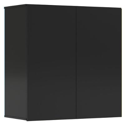 Armario De Cozinha 02 Portas Preto