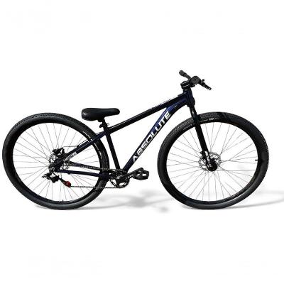 Bicicleta Aro 29 Absolute Nero 5 Freeride K7 Single Freio Hidraulico Shimano Mt200 Garfo Rigido Azul