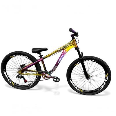 Bicicleta Aro 26 Pro-x Rustic Pro Camaleão Freeride Single Freio Hidraulico Shimano Garfo Com Trava Cubo K7 Barulhento