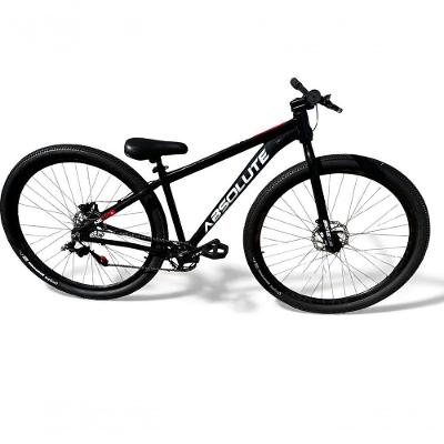 Bicicleta Aro 29 Absolute Nero 5 Freeride K7 Single Freio Hidraulico Shimano Mt200 Garfo Rigido Preto