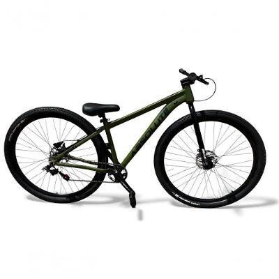 Bicicleta Aro 29 Absolute Nero 5 Freeride K7 Single Freio Hidraulico Shimano Mt200 Garfo Rigido Oliva