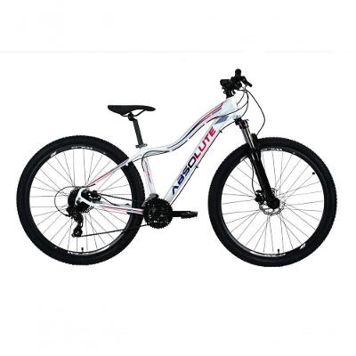 Bicicleta Aro 29 Absolute Hera Feminina Câmbios Shimano 24v K7 Freio Hidráulico Garfo C-trava Branco Tamanho 15