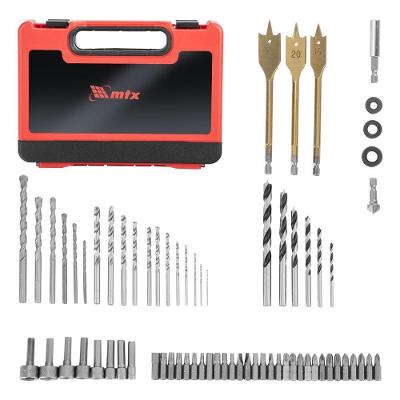 Jogo De Brocas 1-8mm 30 Bits 8 Soquetes 71 Peças Mtx 7256719