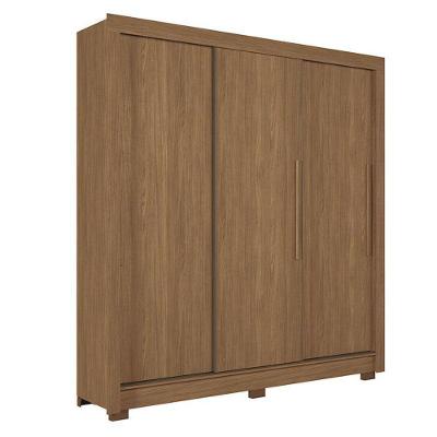 Guarda Roupa Casal 3 Portas De Correr Maringá Jatobá - Santos Andirá