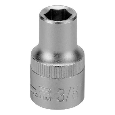 Soquete Sextavado 1/2'' 12mm Cromo Vanádio Stels 200 Peças