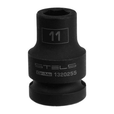 Soquete Impacto 1/2'' 11mm Crmo Stels Aço Cromo Molibdênio