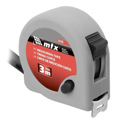 Trena Curta 3m 16mm Plástico Abs Fine Mtx Medição Precisa