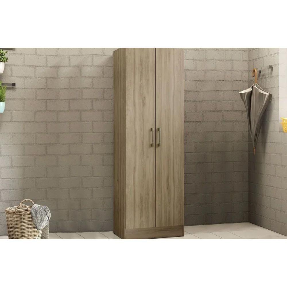 Armário Multiuso Sala 525 c/ 2 Portas Noce - Carraro - 2