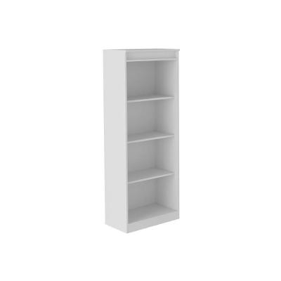 Estante Livreiro De Escritório Me4150 C/ 3 Prateleiras Branco - Tecno Mobili