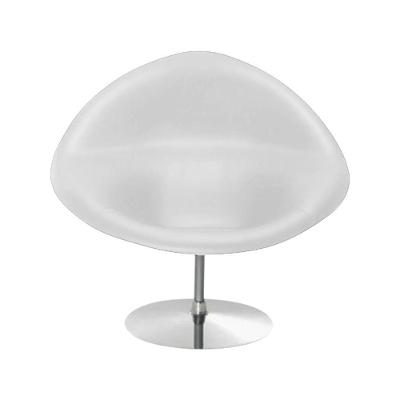 Poltrona Design Gondula Couro Sintético Branco