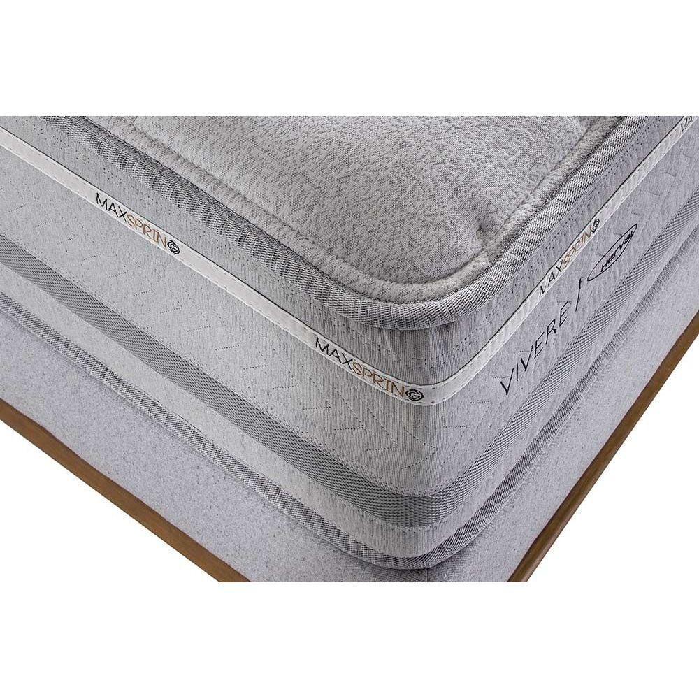Colchão King Molas Maxspring C1662 Pillow Top (193x203x33) - Herval - 5