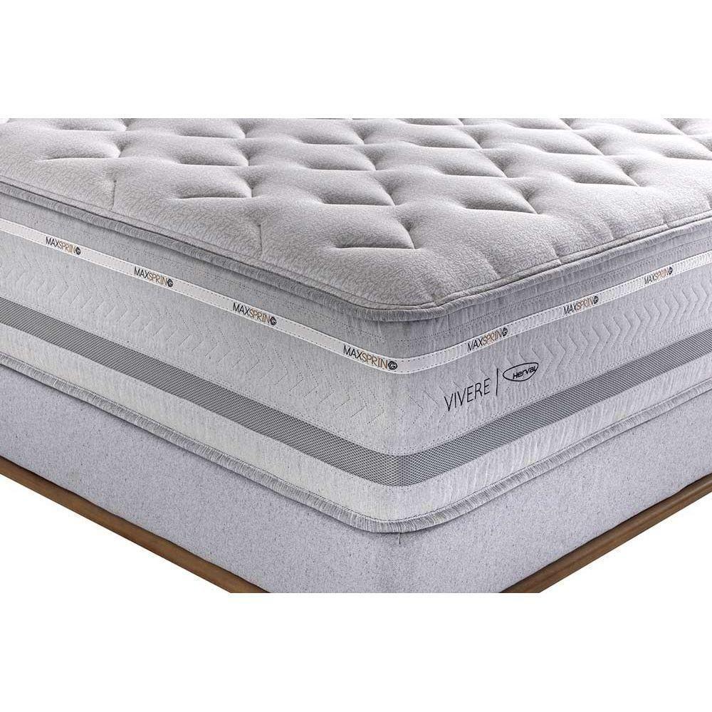 Colchão King Molas Maxspring C1662 Pillow Top (193x203x33) - Herval - 6