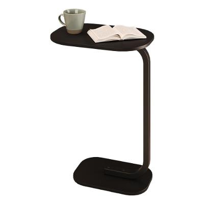 Mesa De Apoio Retangular G7004 Sala De Estar Preto Preto