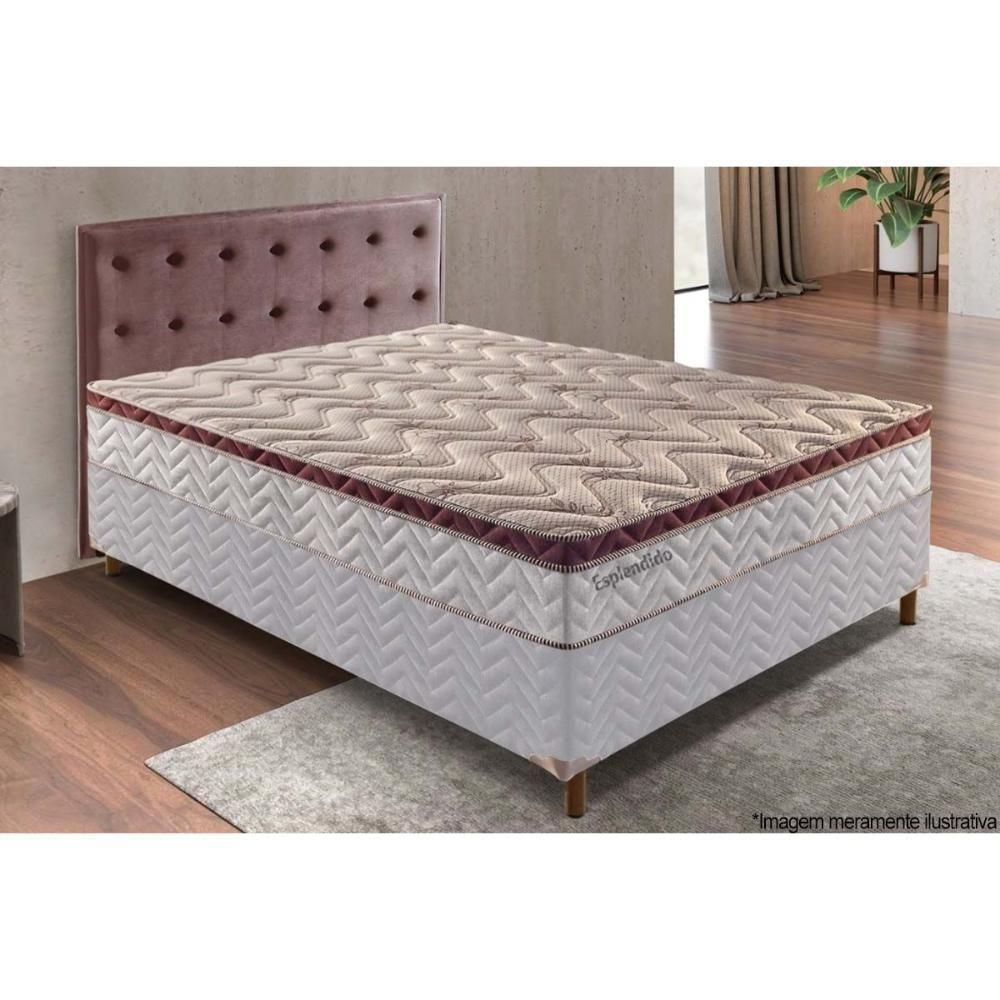 Colchão Queen Molas Ensacadas MasterPocket Esplêndido Wine Euro Pillow (158x198x26) - Paropas - 2
