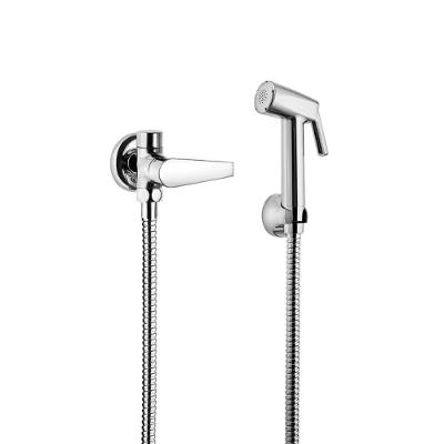 Ducha Higiênica com Derivação Loren Joy 7040135 Pressão 15 Gatilho em Metal Flexível 1,20m