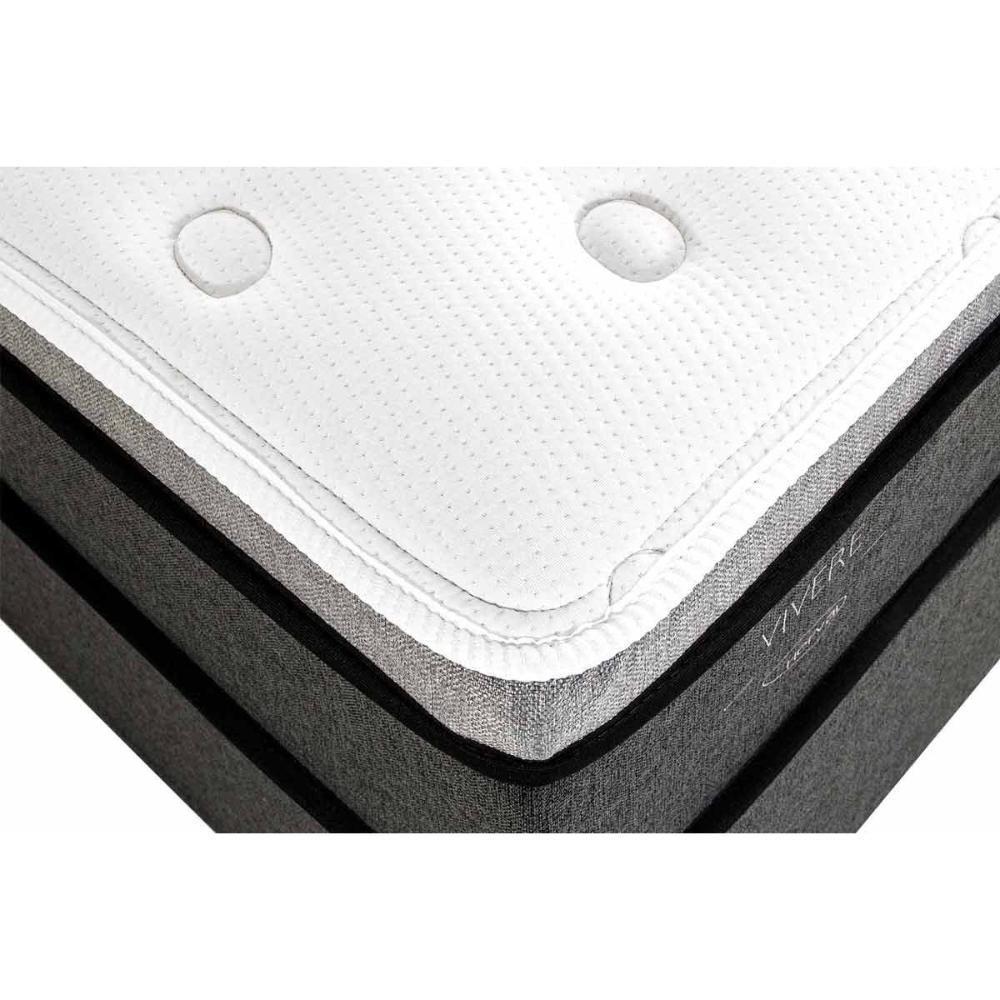 Colchão Solteirão Molas Ensacadas MasterPocket C1629 Pillow Top (96x203x33) - Herval - 3