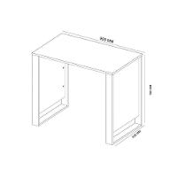 Mesa Computador Office Morada Avena/Grafito - Demóbile - 3