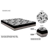 Colchão Queen Ortopédico D33 / EP Anatômico ISO 100 Ultra Firme  Double Face (158x198x20) - Ortobom - 2