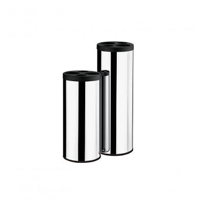 Coletor De Copos Preto - Decorline Lixeiras 20 X 60 Cm Preto Brinox