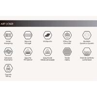 Colchão King Molas Maxspring C1631 Pillow Top (193x203x32) - Herval