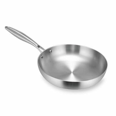 Frigideira Supreme Aço Inox N° 28 Fundo Triplo 2,7 Litros Gp696 - Gp Inox