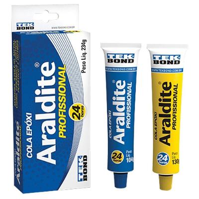 Adesivo Araldite Profissional 234 G 24 Horas, Tekbond