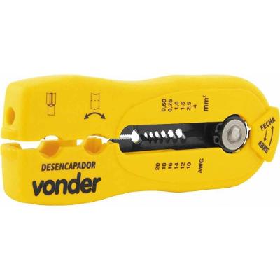 Alicate Desencapador Fixo, Para Fios E Cabos, Vonder