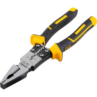 Alicate Universal 8.1/2 Cromo Vanádio Multifunção Para Eletricista Isolação Até 1.000 V Vonder Ostenvonder