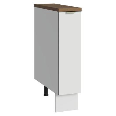 Balcão Porta-temperos 20cm 1Porta C/ Tampo Lux Madesa