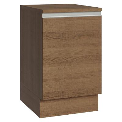 Balcão De Cozinha 50cm 1 Porta Rustic Glamy Madesa Rustic