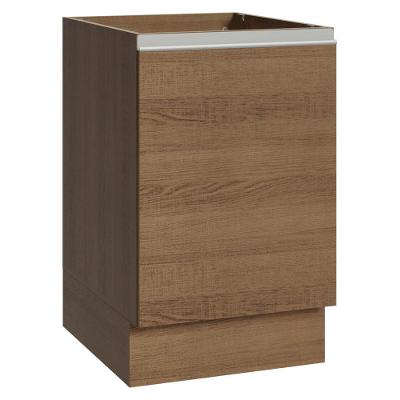 Balcão De Cozinha 50cm 1 Porta (sem Tampo) R Glamy Madesa Rustic