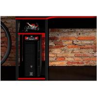 Mesa Computador Gamer ME4152 Preto/Vermelho - Tecno Mobili - 2