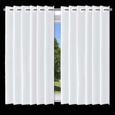 Cortina Blackout Branco C- Ilhos - 280x220cm