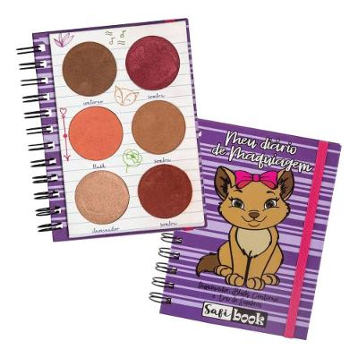 Meu Diário De Maquiagem Gatinha - 6un