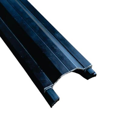 Perfil Trapezio Preto - 1,50m + 3m De Gaxeta Epdm