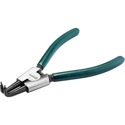 Alicate 5 Para Anéis Externos 8mm A 25mm Bico Curvo Aço Cromo Vanádio Oxidado St72021st Sata Ostenvonder