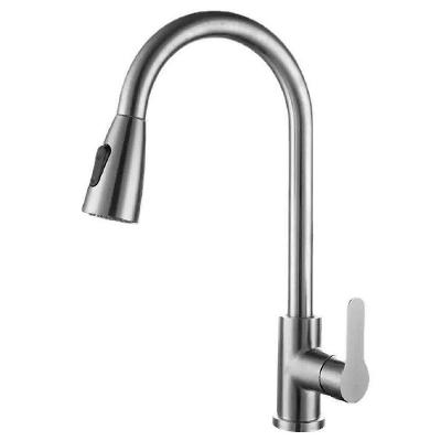 Torneira Gourmet Monocomando Prata Fosca Com Ducha Extensível 2 Jatos água Quente E Fria Elegância E Potência Na Sua Coz