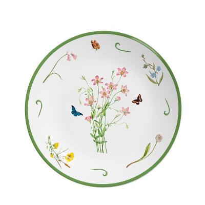 Prato Raso Coup Jardim Campestre Cerâmica Alleanza 29cm