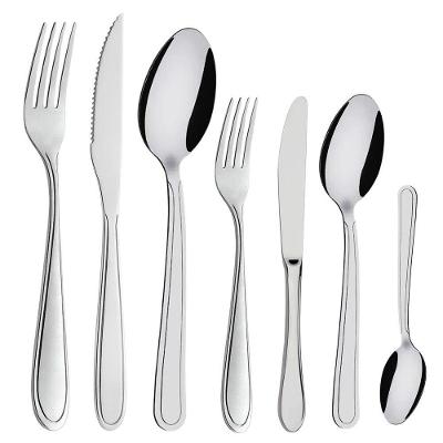 Faqueiro 84 Peças Aço Inox Cor Prata Linha Bronze Em Casa Tem