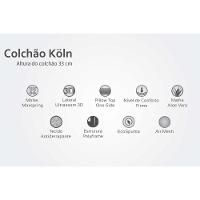 Colchão Solteiro Molas Maxspring Koln Pillow (88X188X33) - Herval - 5
