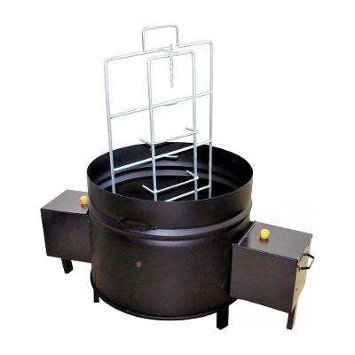 Churrasqueira Braseiro Baixa Suporte Costelão 57x57x50cm