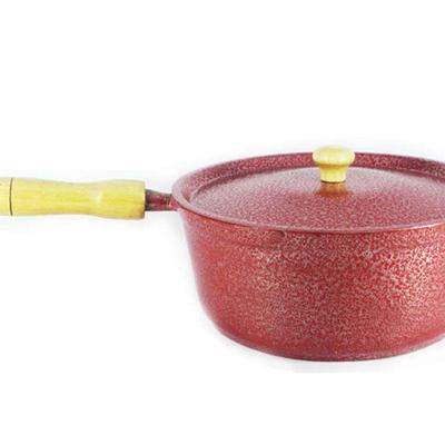 Caçarola Alumínio Vermelha 24cm