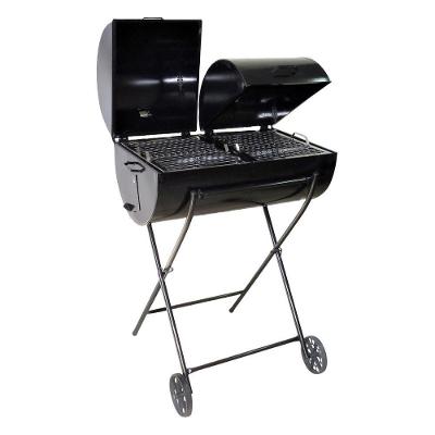 Churrasqueira Brasão Dupla 100l Grelha Carrinho 100x70x40cm