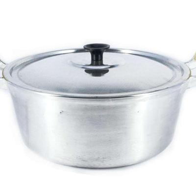 Caçarola Reta Alumínio Polido 32cm