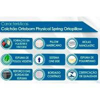 Cama Box Casal + Colchão Physical Ortobom + Guarda Roupa Master 8.6 Demolição - 3