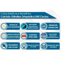 Cama Box Casal + Colchão D45 Cecina + Guarda Roupa Master 8.6 Atacama - 3