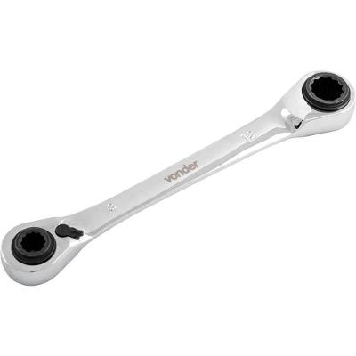 Chave Estrela Com Catraca Reversível, 8 Mm X 10 Mm E 12 Mm X 13 Mm, Vonder Ostenvonder