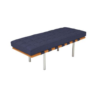 Banco Capri Barcelona 1,80m Linho Azul