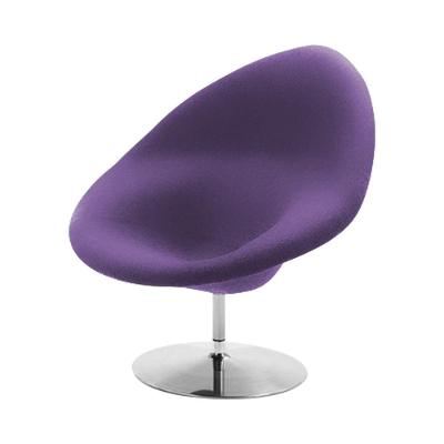 Poltrona Design Gondula Suede Roxo
