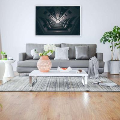 Quadro Arquitetura Pentágono 120x80 Cm Adesivo Fotográfico